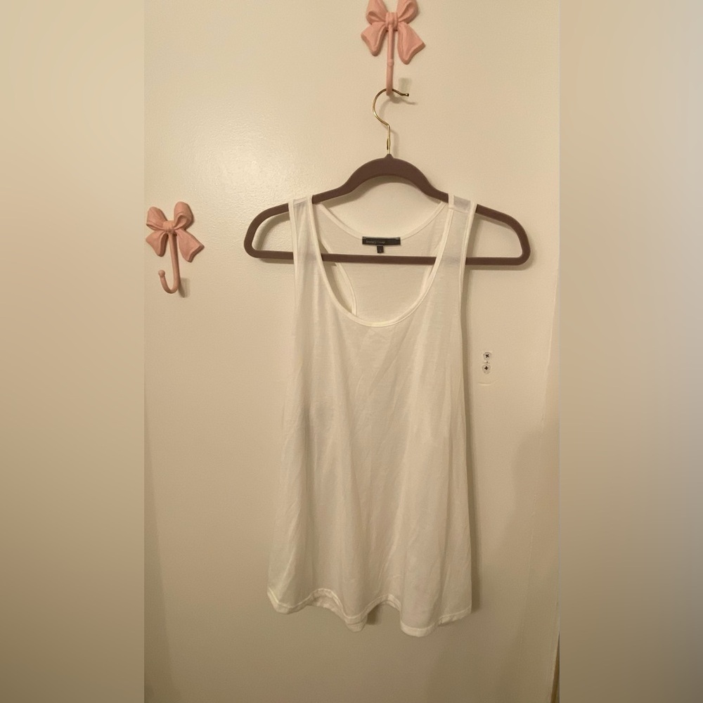 Emma’s Closet Ivory Race Back tank.